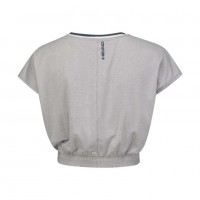 Camiseta Head Crop Top Coral Mujer  Oferta + Barato