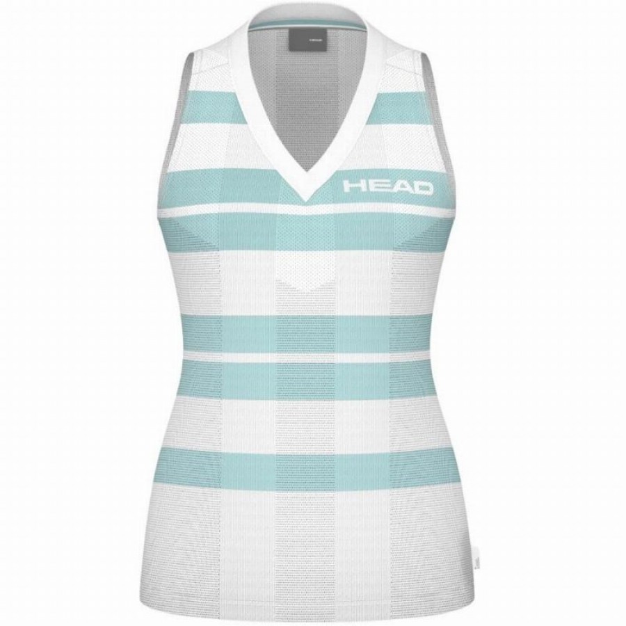 Camiseta Head Performance Aqua Print Mujer  Oferta + Barato