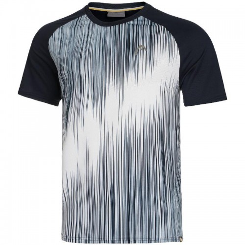 Camiseta Head Performance Azul Marino Print Camiseta Head Performance Azul Marino Print