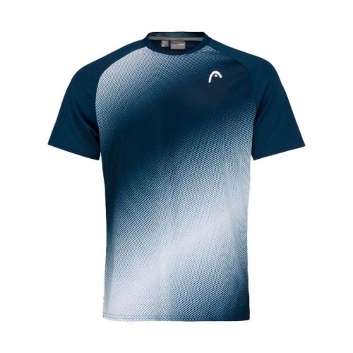 Head Performance T-shirt Dark Blue Print Head Performance T-shirt Dark Blue Print