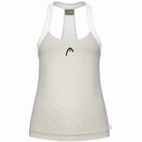 Camiseta Head Play Tech Gris Claro Mujer  Oferta + Barato
