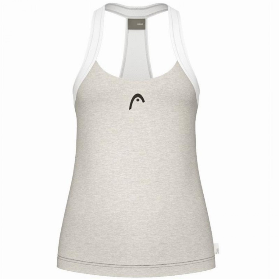 Camiseta Head Play Tech Gris Claro Mujer  Oferta + Barato