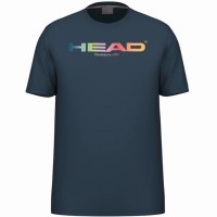 Camiseta Head Rainbow Azul Marino  Oferta + Barato