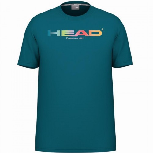 Head Rainbow Teal Blue T-Shirt Head Rainbow Teal Blue T-Shirt