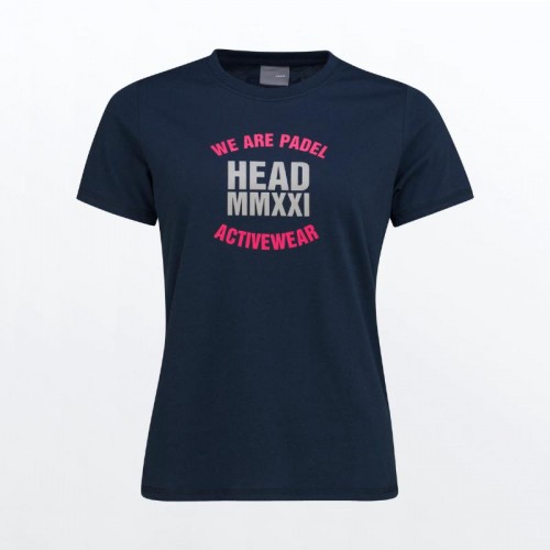 Dark Blue Head Skip T-Shirt Women Dark Blue Head Skip T-Shirt Women