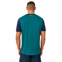 Head Slice Teal Blue T-Shirt  Offer + Cheap