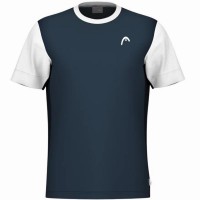Head Slice Maglietta bianca blu navy  Offerta + Economico