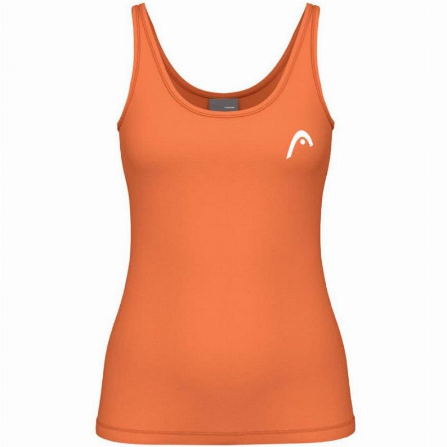 Camiseta Head Spirit II Naranja Mujer  Oferta + Barato