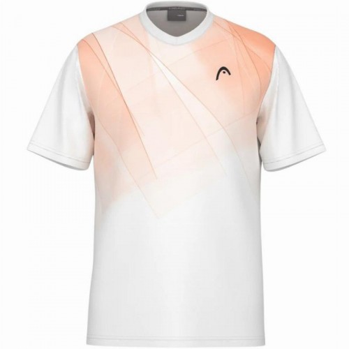 Camiseta Head Topspin Naranja Print Camiseta Head Topspin Naranja Print