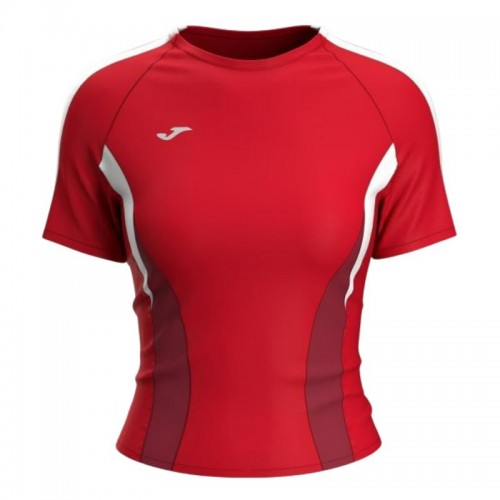 T-shirt rouge blanc Joma Challenge