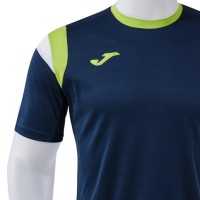 Joma Terra Navy Blue T-Shirt Lime