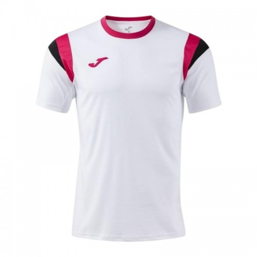 Joma Terra White Fuchsia T-Shirt