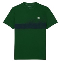 Lacoste Novak Djokovic Maglietta Verde Navy Blu  Offerta + Economico