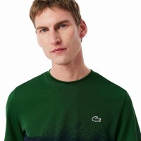 Lacoste Novak Djokovic Maglietta Verde Navy Blu  Offerta + Economico