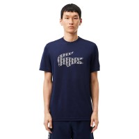 Lacoste Pique Maglietta Blu Navy  Offerta + Economico