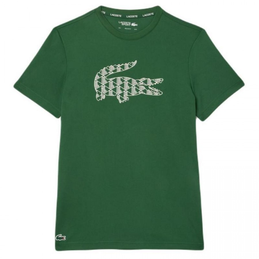 Camiseta Lacoste Pique Verde  Oferta + Barato