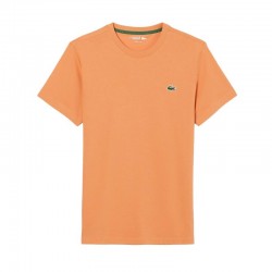 Camiseta Lacoste Sport Grafica Naranja