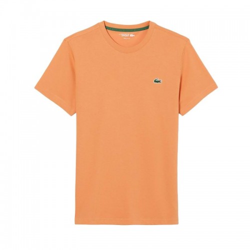 Camiseta Lacoste Sport Grafica Naranja