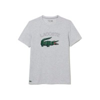 Camiseta Lacoste Sport Gris Vigor  Offer + Cheap