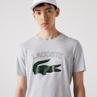 Camiseta Lacoste Sport Gris Vigor  Offer + Cheap