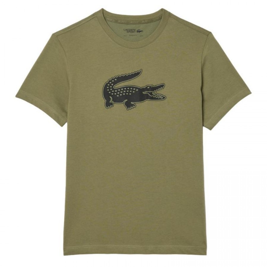 Camiseta Lacoste Sport Kaki  Offerta + Economico