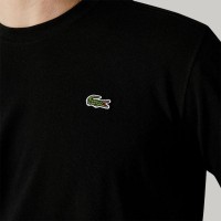 Camiseta Lacoste Sport Regular Fit Negro  Oferta + Barato