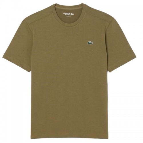 Camiseta Lacoste Sport Regular Fit Verde Kaki Camiseta Lacoste Sport Regular Fit Verde Kaki