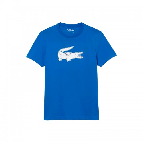 Camiseta Lacoste Sport Transpirable Azul Camiseta Lacoste Sport Transpirable Azul