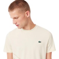 Lacoste Ultra Dry Off-White Tennis T-Shirt