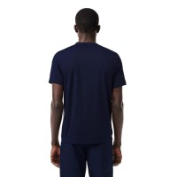 Lacoste Ultra Dry White Navy Blue T-Shirt  Offer + Cheap