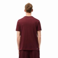 Lacoste Ultra Dry Borgogna Maglietta  Offerta + Economico