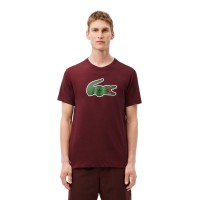 Lacoste Ultra Dry Borgogna Maglietta  Offerta + Economico