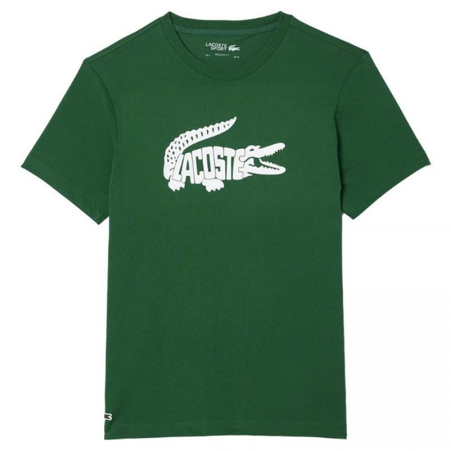 Lacoste Ultra Dry Green T-Shirt  Offer + Cheap