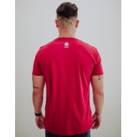 Crazy T-Shirt Essence Bianco Borgogna  Offerta + Economico