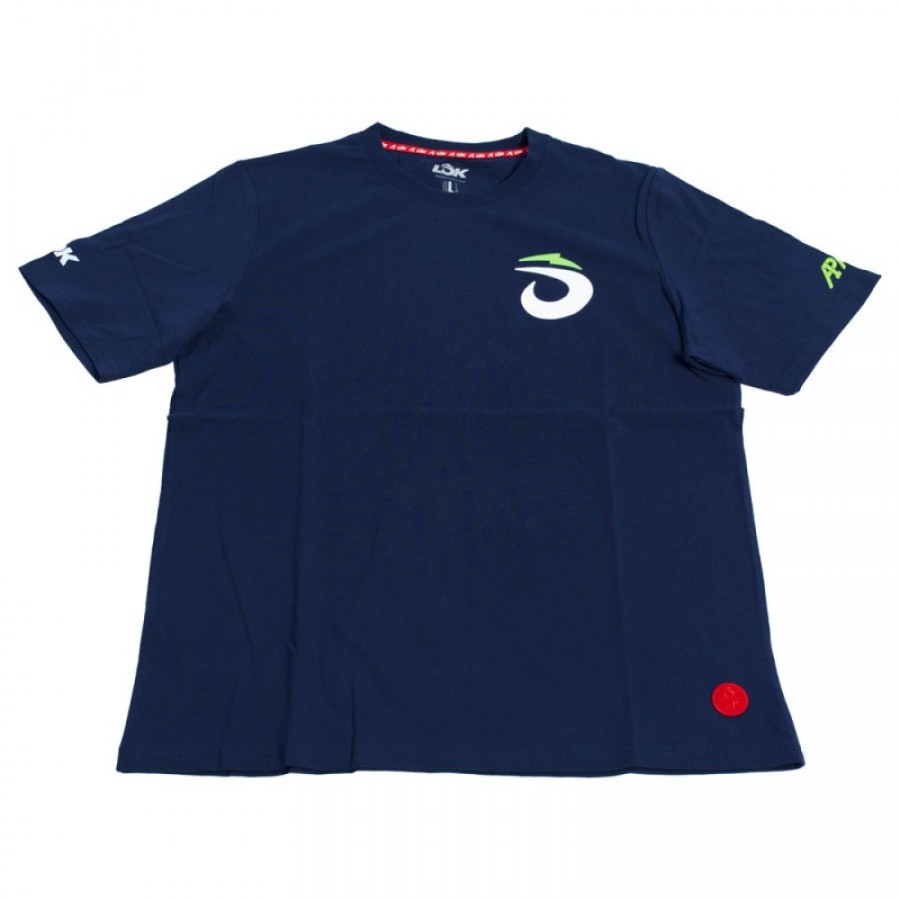 Lok A1 Padel Glacier Navy Blue T-Shirt  Offer + Cheap