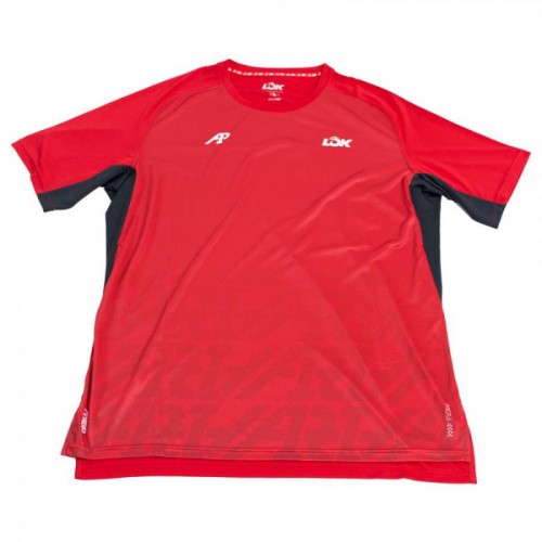 Camiseta Lok A1 Padel Hood Rojo Camiseta Lok A1 Padel Hood Rojo
