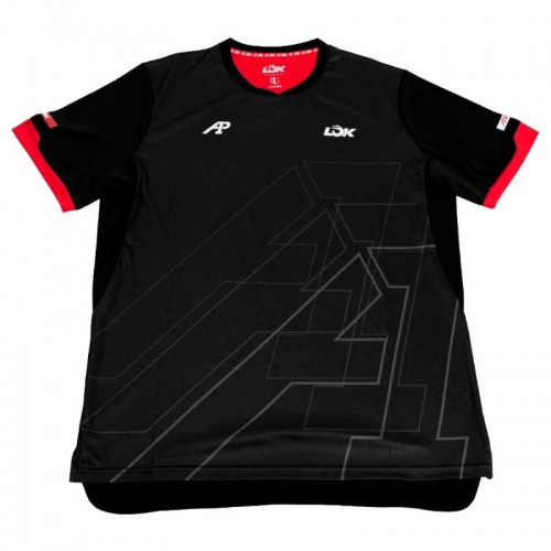 Camiseta Lok A1 Padel Pikes Negro Camiseta Lok A1 Padel Pikes Negro