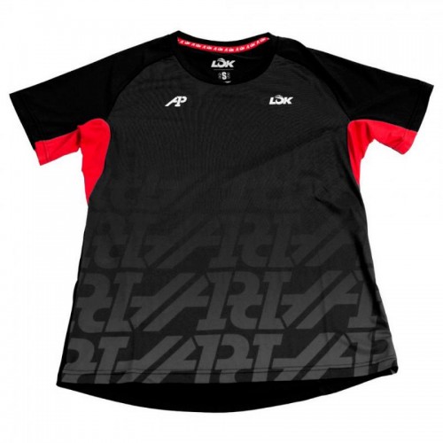 Camiseta Lok A1 Padel Stanish Negro Mujer Camiseta Lok A1 Padel Stanish Negro Mujer