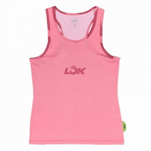 Lok Edgeray Red Pink Women''s T-Shirt Lok Edgeray Red Pink Women''s T-Shirt