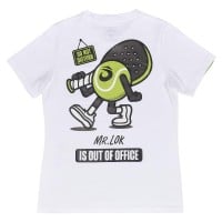 Lok Out Of Office Maglietta bianca da donna  Offerta + Economico