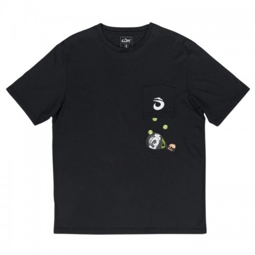 Camiseta Lok The Jagler Negro Camiseta Lok The Jagler Negro