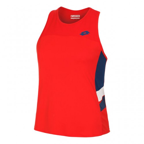 T-shirt Lotto Squadra III Intense Red Women T-shirt Lotto Squadra III Intense Red Women