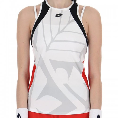 Lotto Top Ten III T-shirt White Red Lotto Top Ten III T-shirt White Red