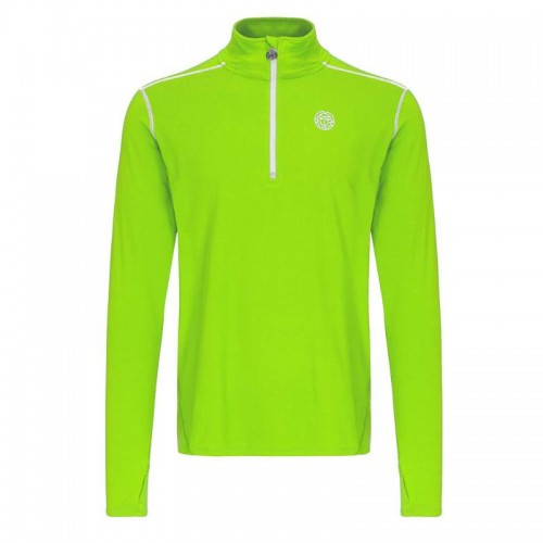 Camiseta Manga Larga Bidi Badu Zac Verde Neon Blanco Camiseta Manga Larga Bidi Badu Zac Verde Neon Blanco