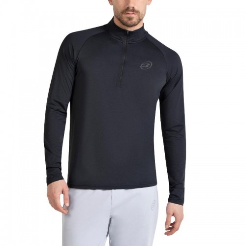 Camiseta Manga Larga Bullpadel Bisol Negro