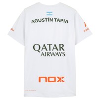 Nox Agustin Tapia Sponsors AT10 Maglietta bianca 2024  Offerta + Economico