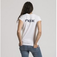Camiseta Nox Mujer Basic Blanco  Oferta + Barato