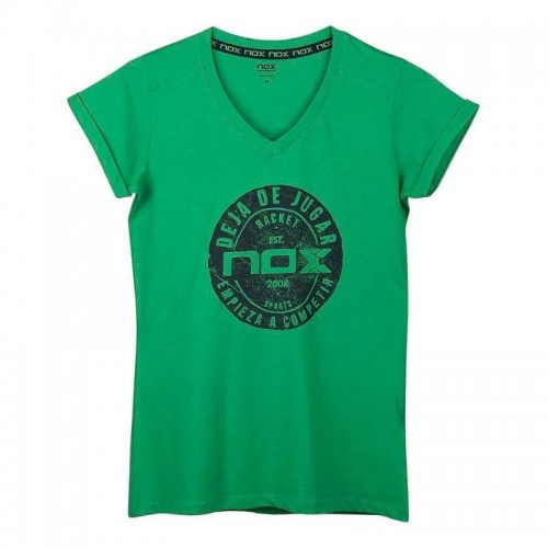 Camiseta Nox Mujer Basic Verde