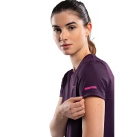Camiseta Nox Pro Morado Oscuro Mujer