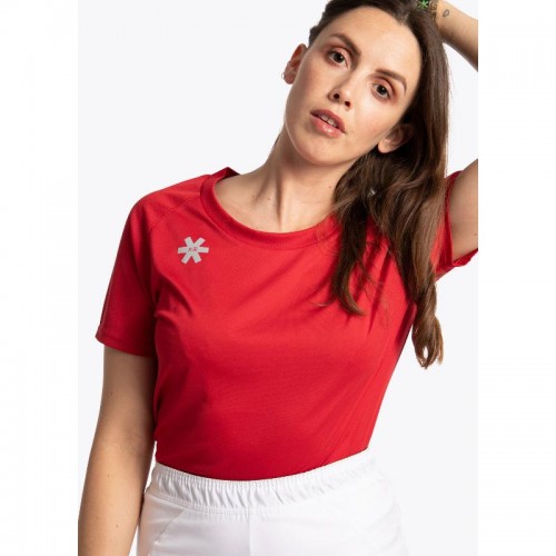 Camiseta Osaka Sleeves Rojo Mujer Camiseta Osaka Sleeves Rojo Mujer